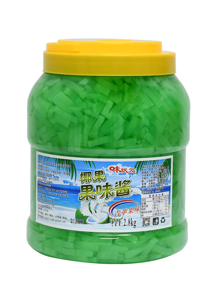 青苹果味椰果